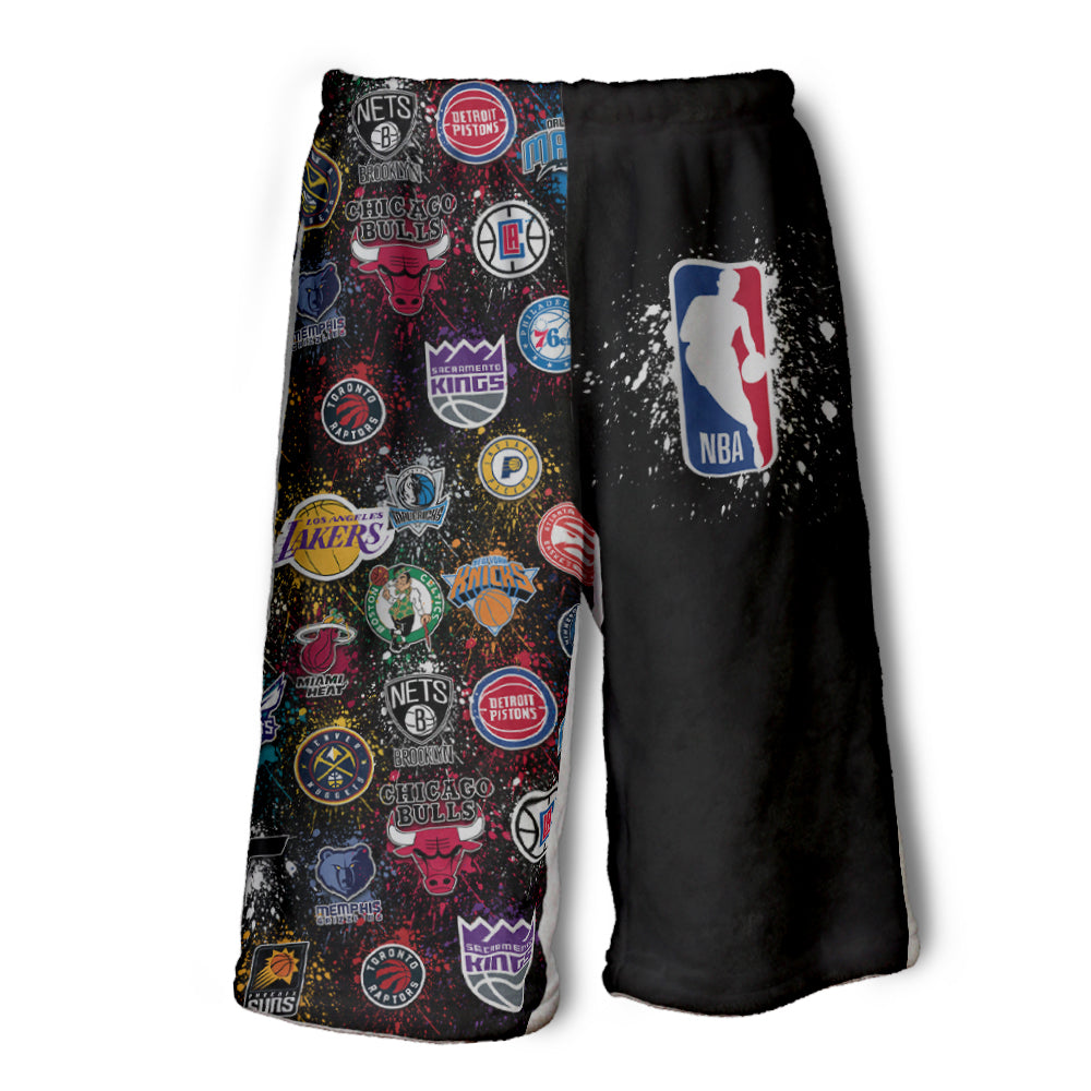 NBA Splatter Teams Shorts