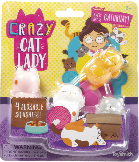 Crazy Cat Lady Squishies