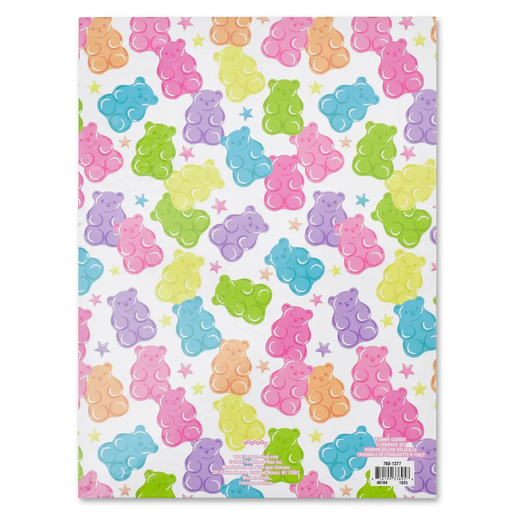 Yummy Gummy Clipboard Set