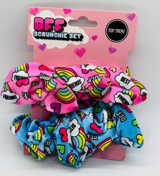 BFF Scrunchie Set