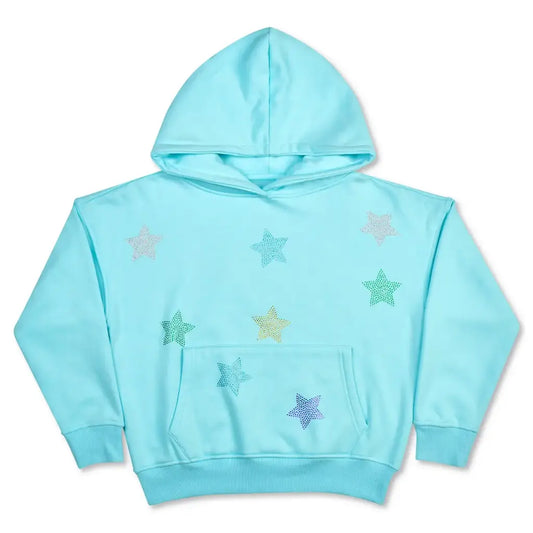 Sparkling Stars Hoodie Sweatshirt