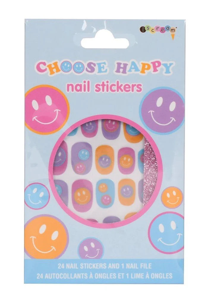 Choose Happy Nail Stickers