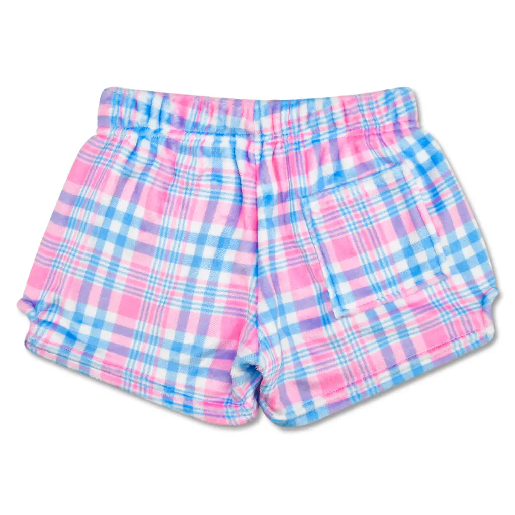 Theme Varsity Plush Shorts