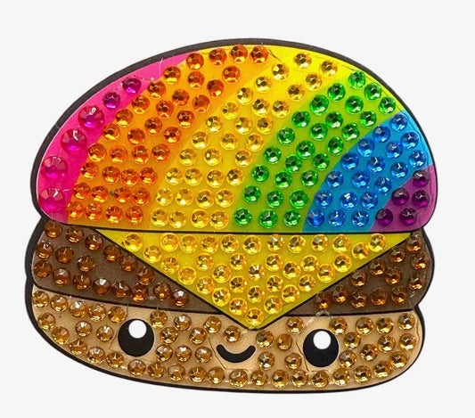 StickerBeans Rainbow Burger