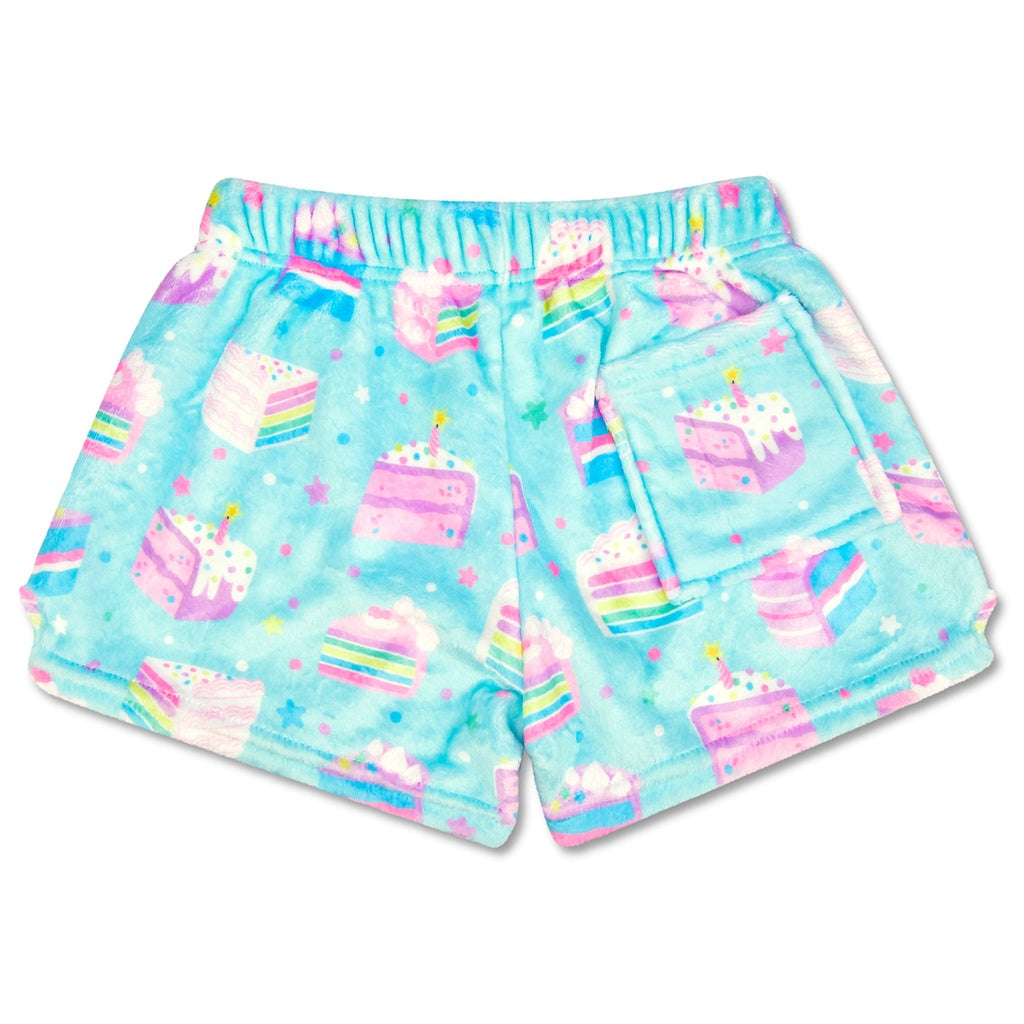 Piece of cake plush shorts