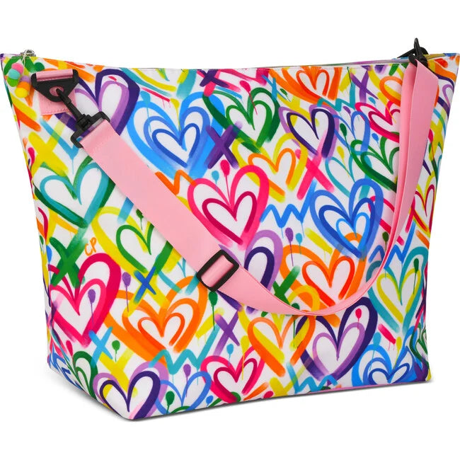 Corey Paige Hearts Weekender Bag