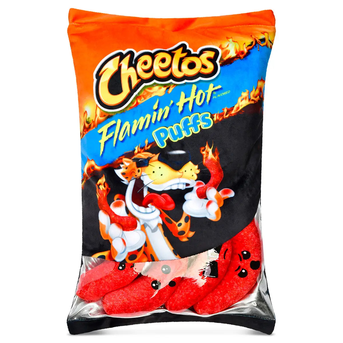 Cheetos Flamin Hot Packaging Plush