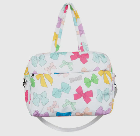 Multicolored bows Weekender bag