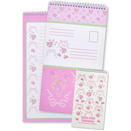 Pretty In Pink Seal & Send Stationery