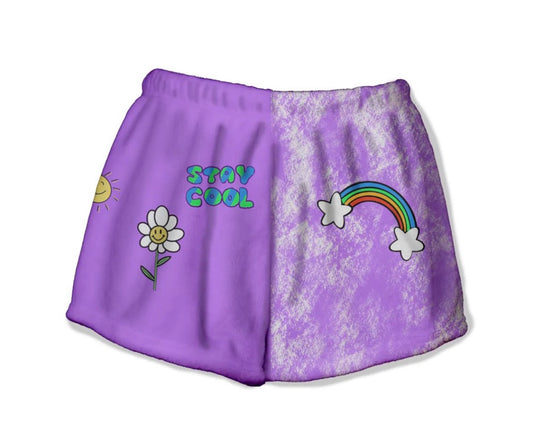 Purple Sunshine Shorts