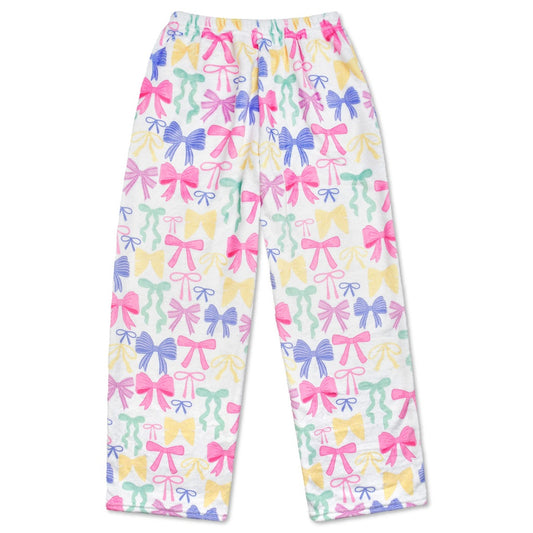 Beautiful Bows Plush Pants