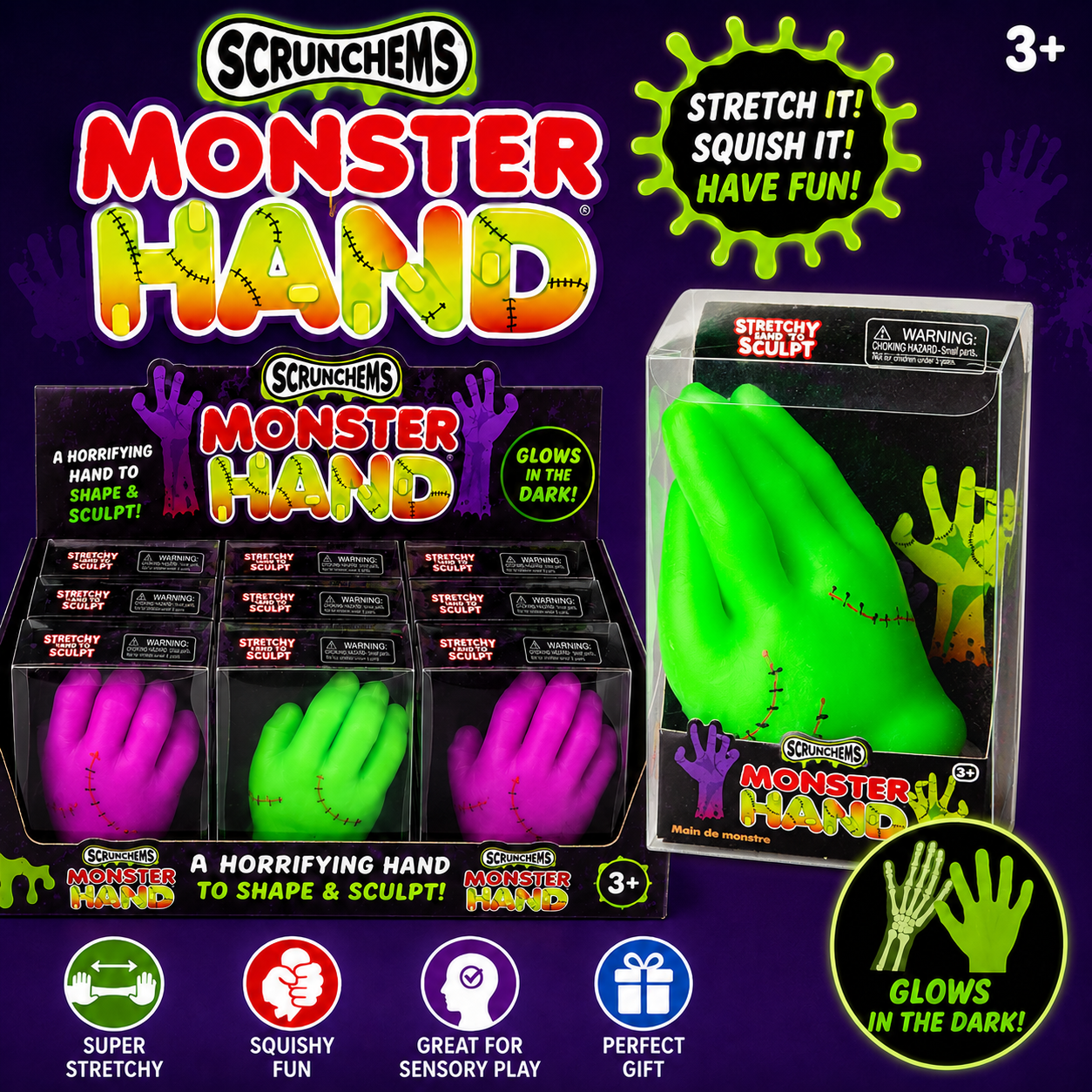 Squish Monster Hand