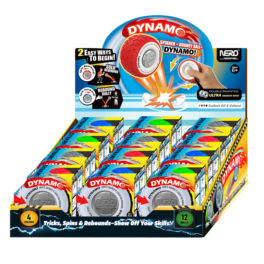 Dynamo Spinner & Bouncy Ball