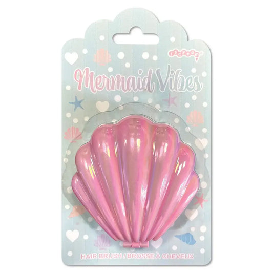 Mermaid Vibes Pop Up Shell Brush