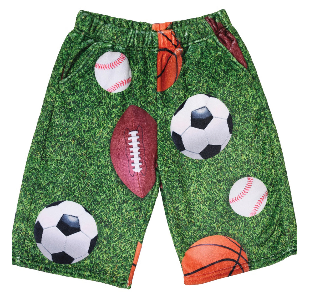 Sporty Plush Shorts