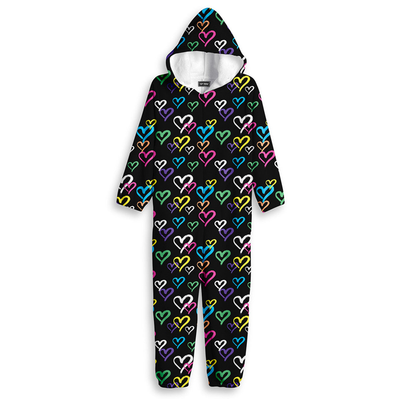 Graffiti Hearts Onesie