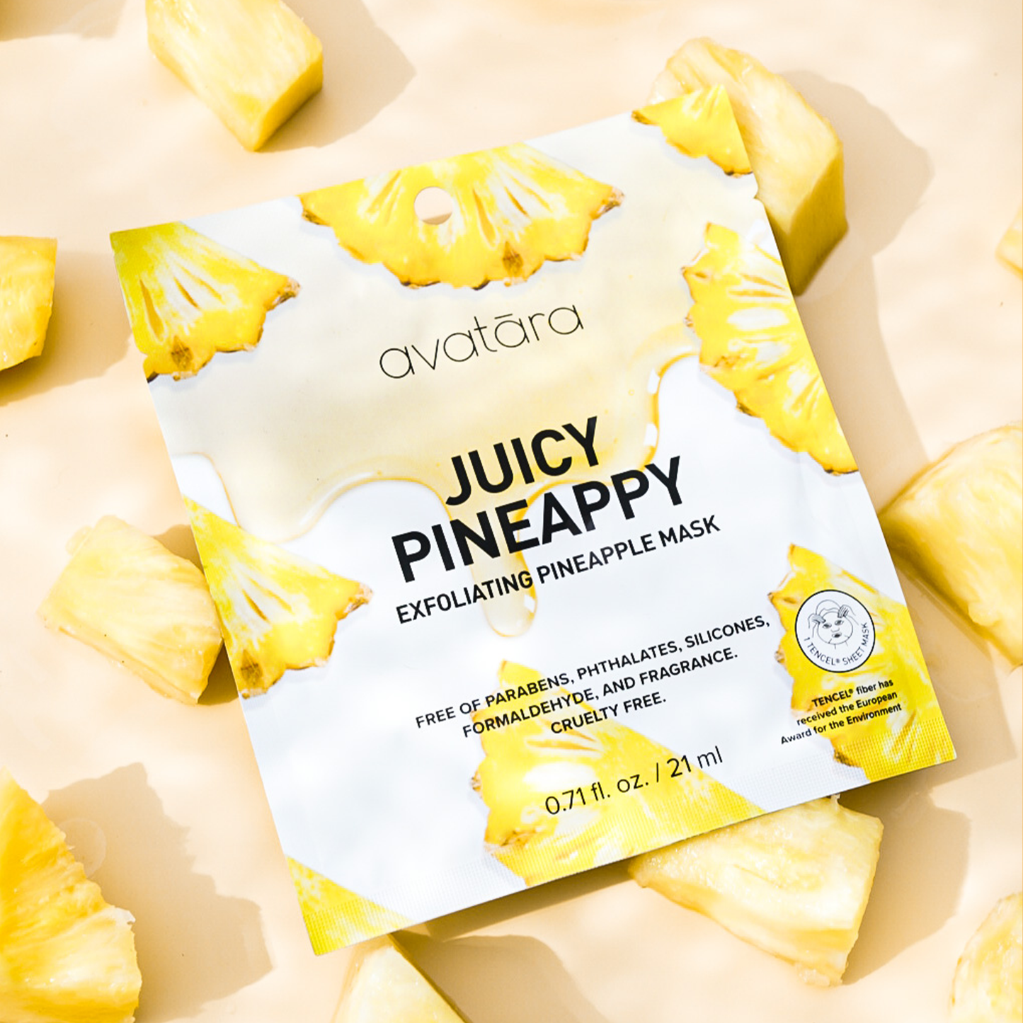 Juicy Pineappy Exfoliating Sheet Mask