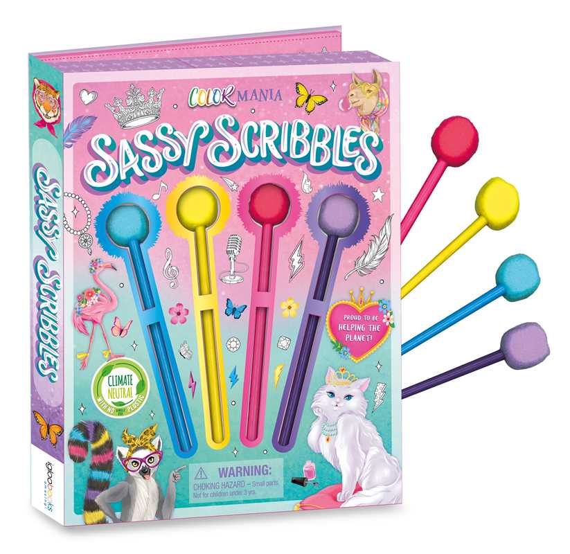 Sassy Scribbles Coloring Kit