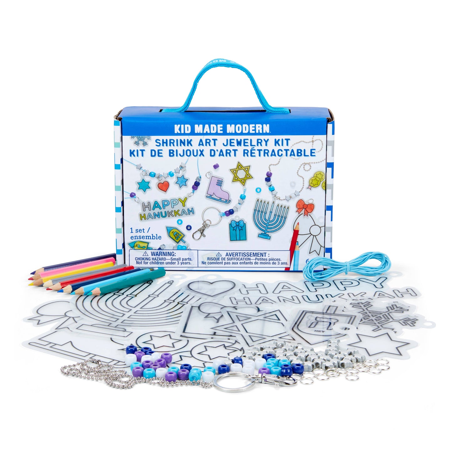 Hanukkah Shrink Art Jewelry Kit