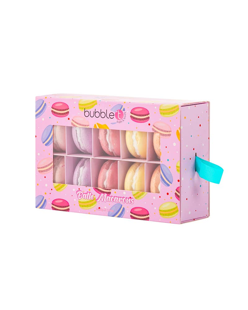 Mini Macaron Fruity Bath Bomb Gift Set