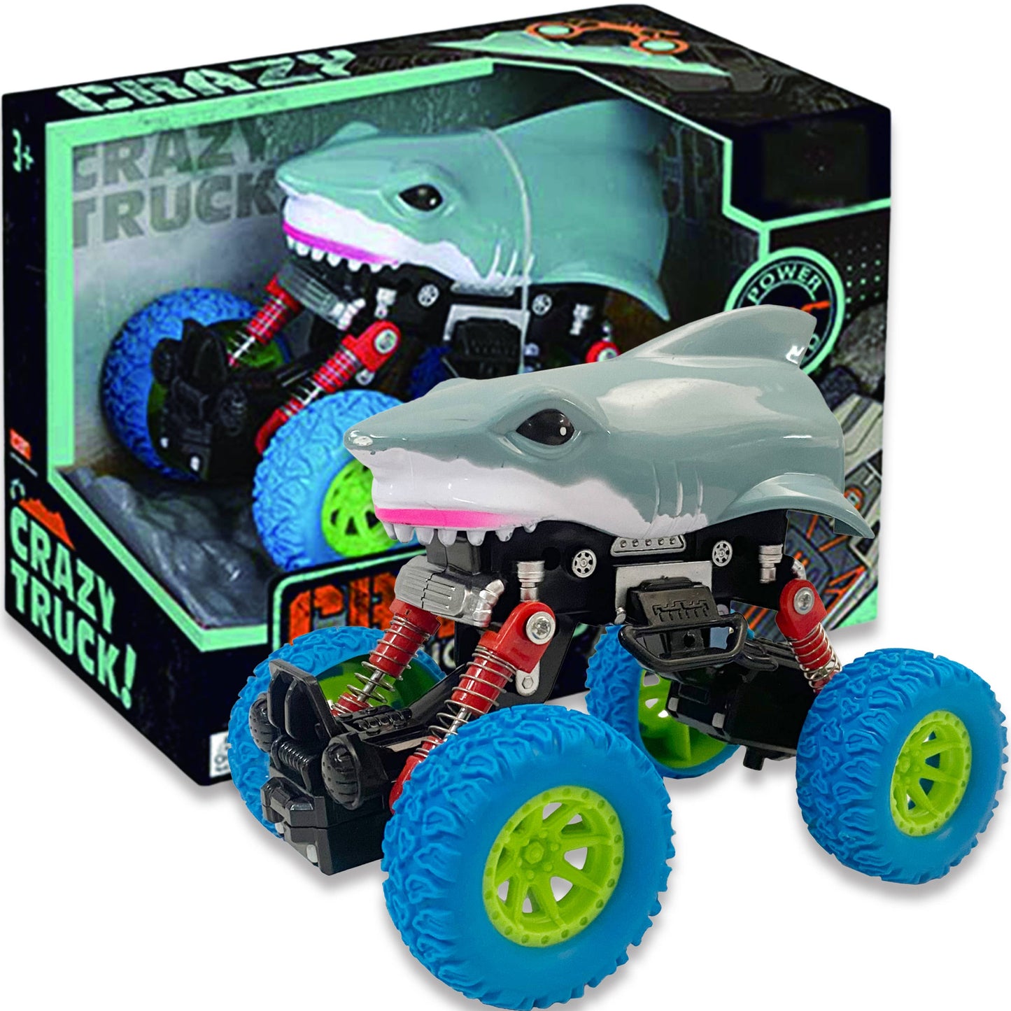 Crazy Truck - Pull Back Shark Truck