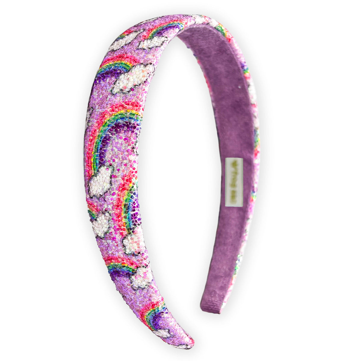 Sparkly Rainbow Headband