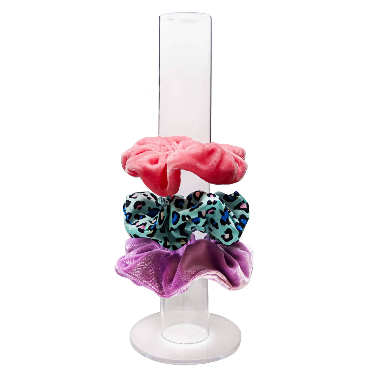 Scrunchie Holder Stand: Clear