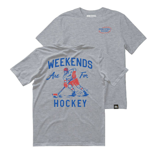 Vintage Weekends are for Hockey Tee