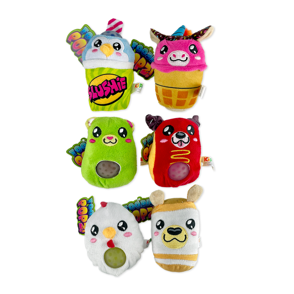 Foodie Squishy Plush Toy
