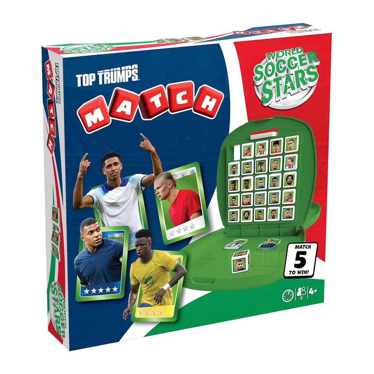 World Soccer Stars Top Trumps Match - The Crazy Cube Game