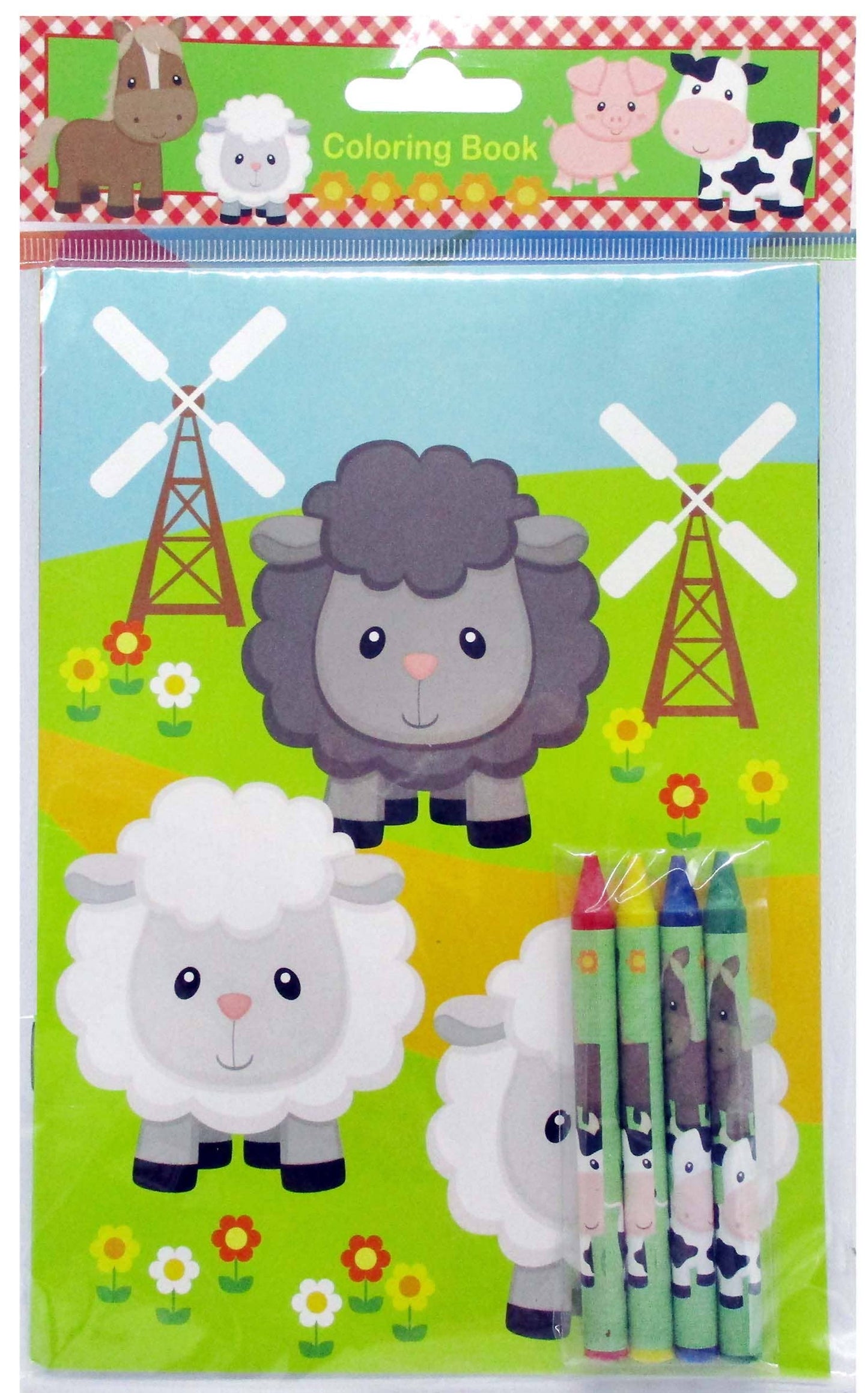 Farm Animals Coloring Books