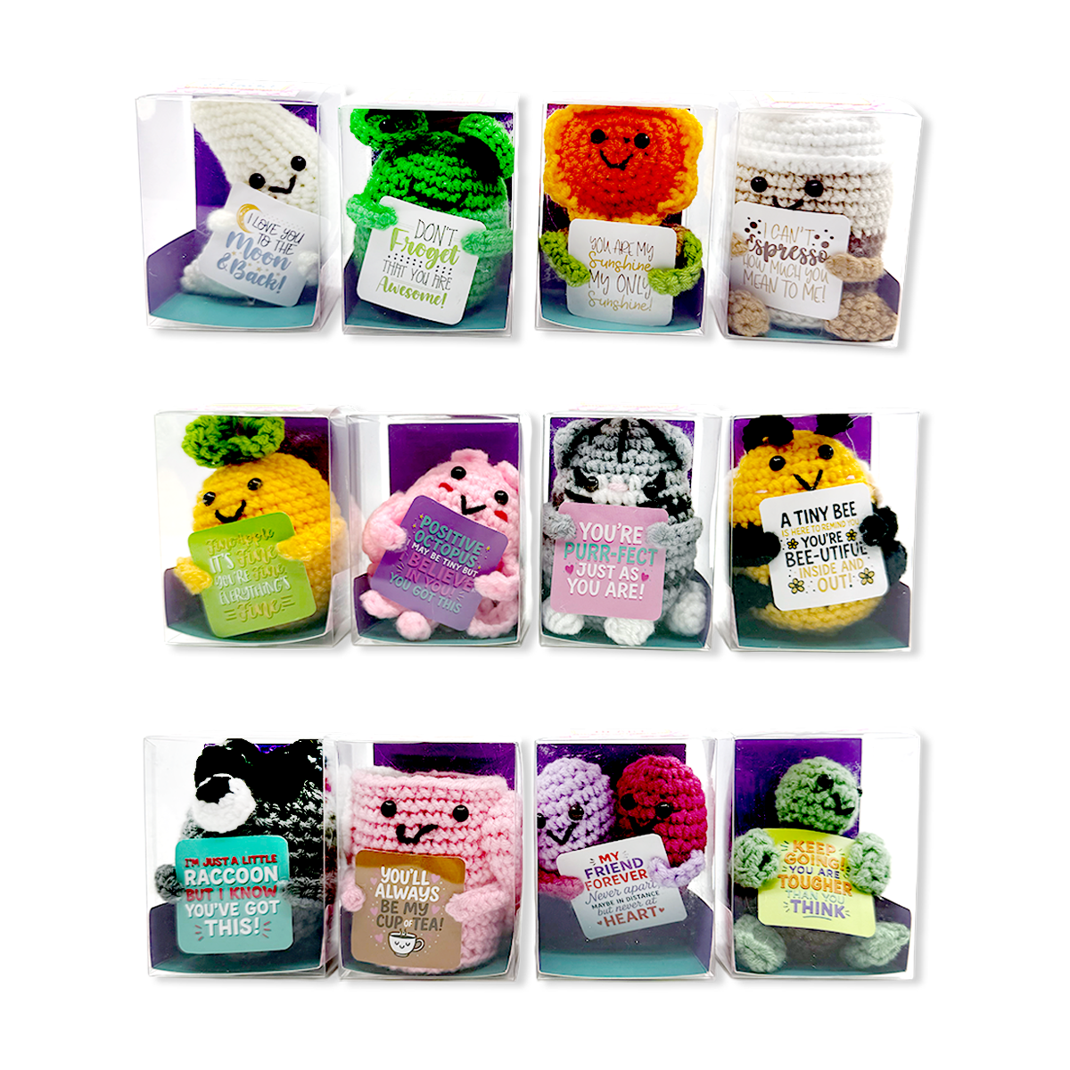 Emotional Support Crochet Plush Pals Variety