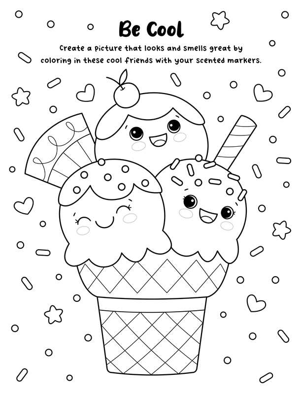 Colormania Sweet and Scented Coloring