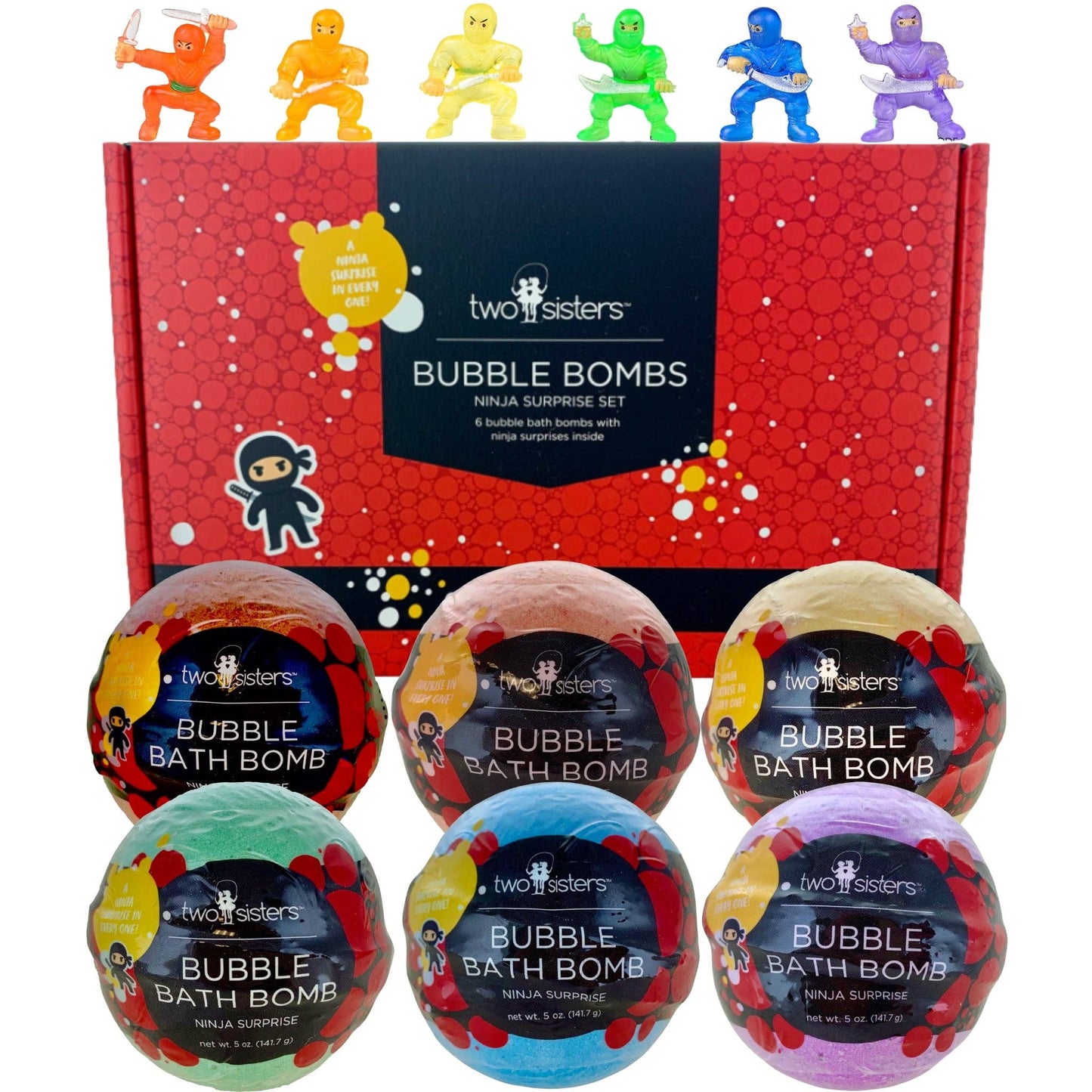 Ninja Kids Bath Bombs Gift Set