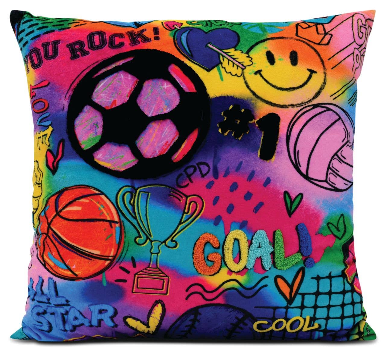 Fun Sports Autograph Plush Pillow