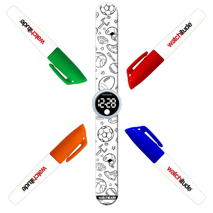 Sports Marker Digital Slap Watch