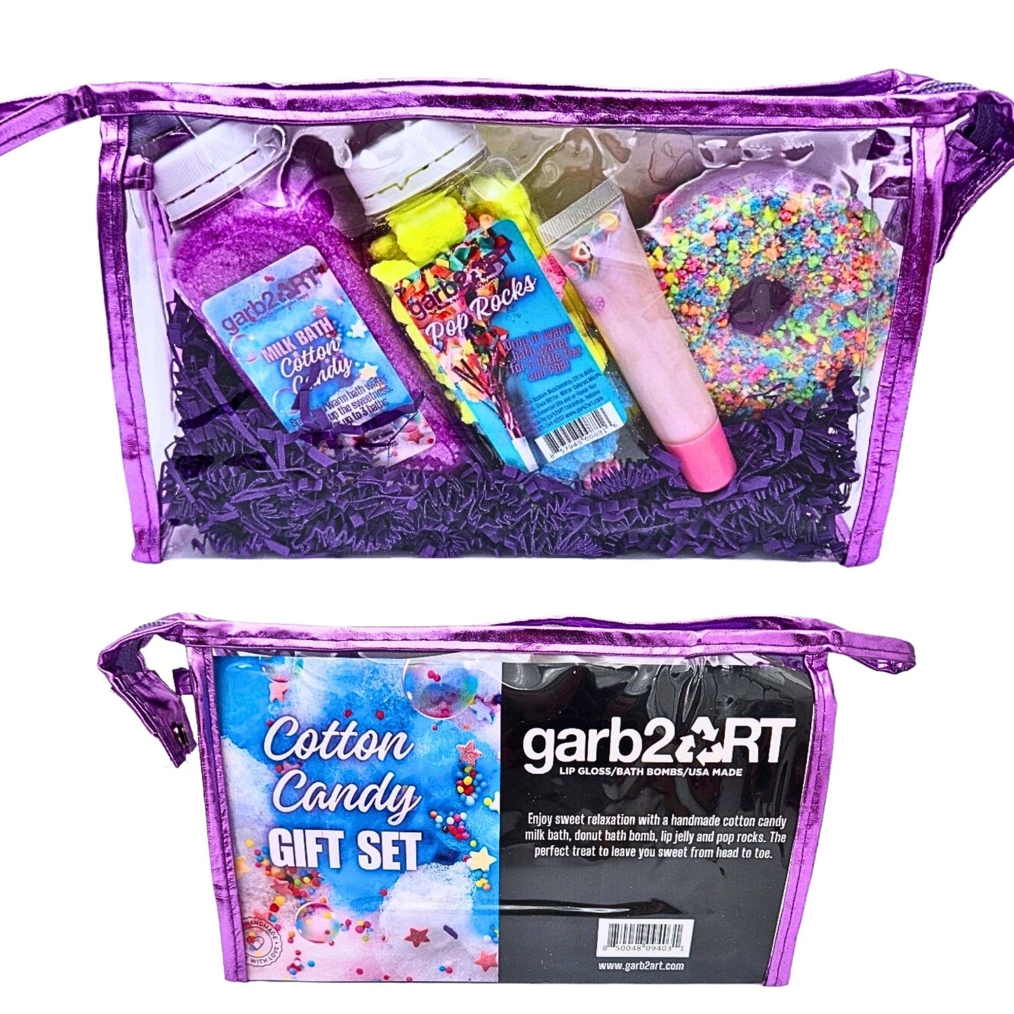 Cotton Candy Bath Gift Set