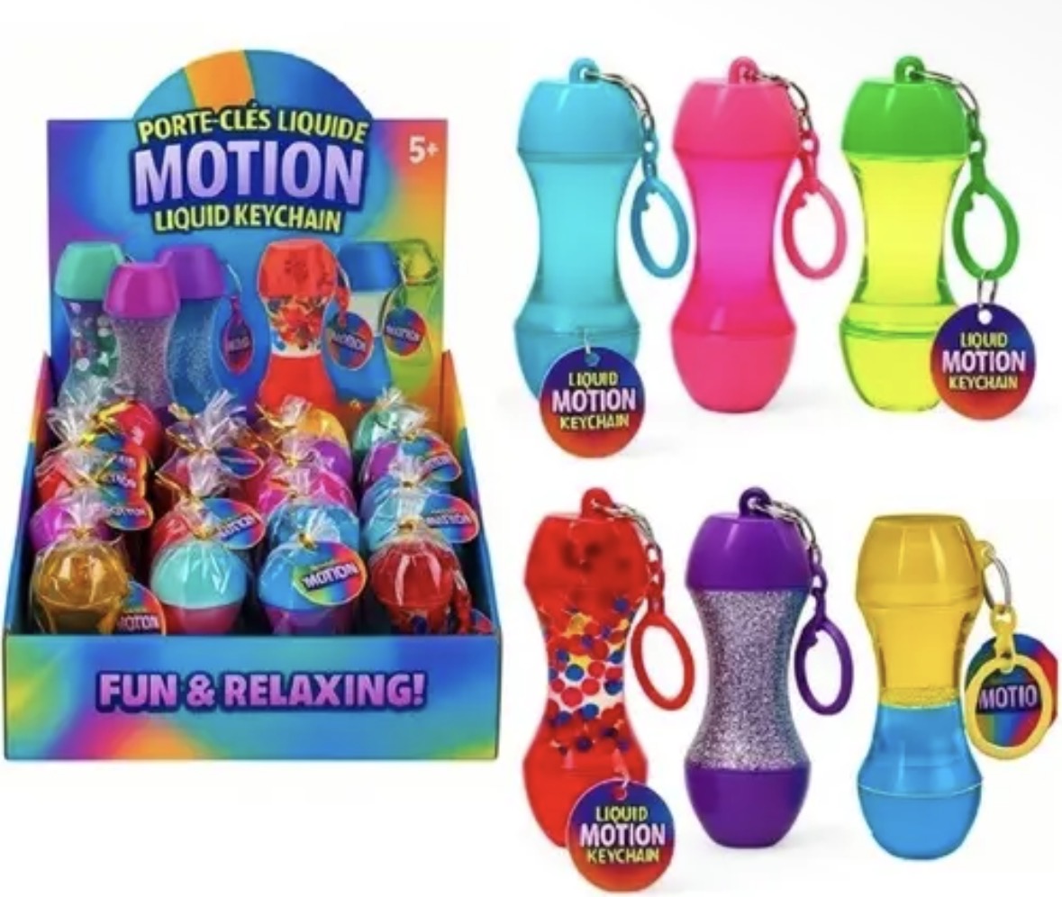 Liquid Motion Keychain