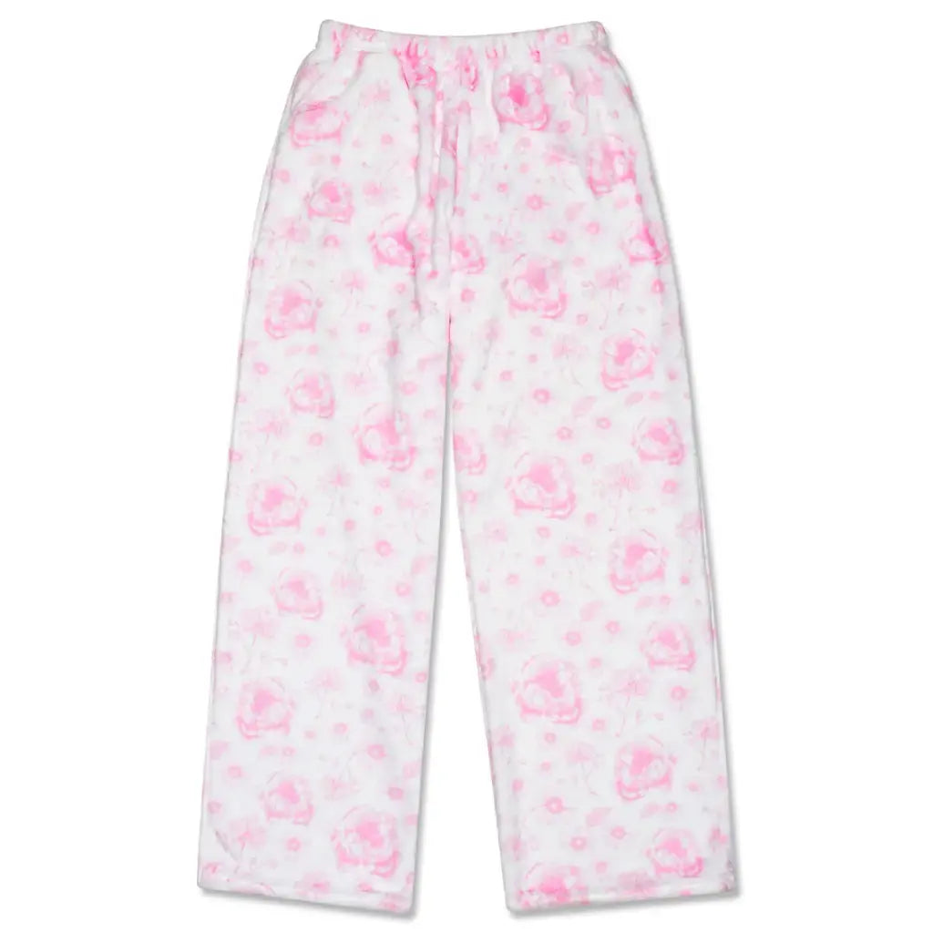 Pretty Pink Toile Plush Pant
