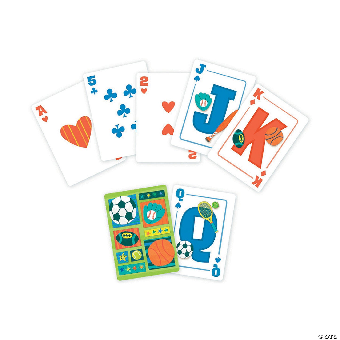 Sports playing cards