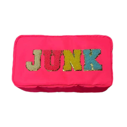 “Junk” Cosmetic Bag