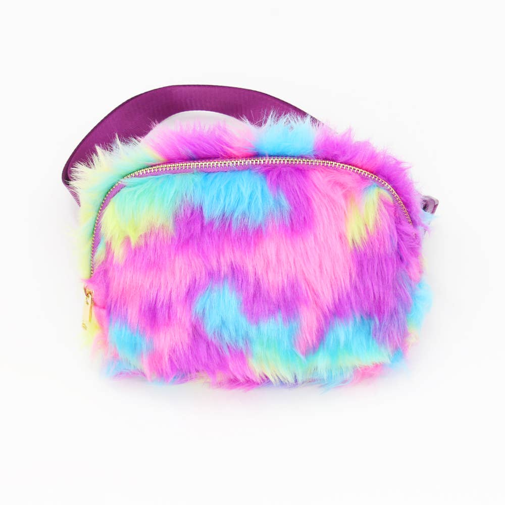 Faux Fur Fanny Bag