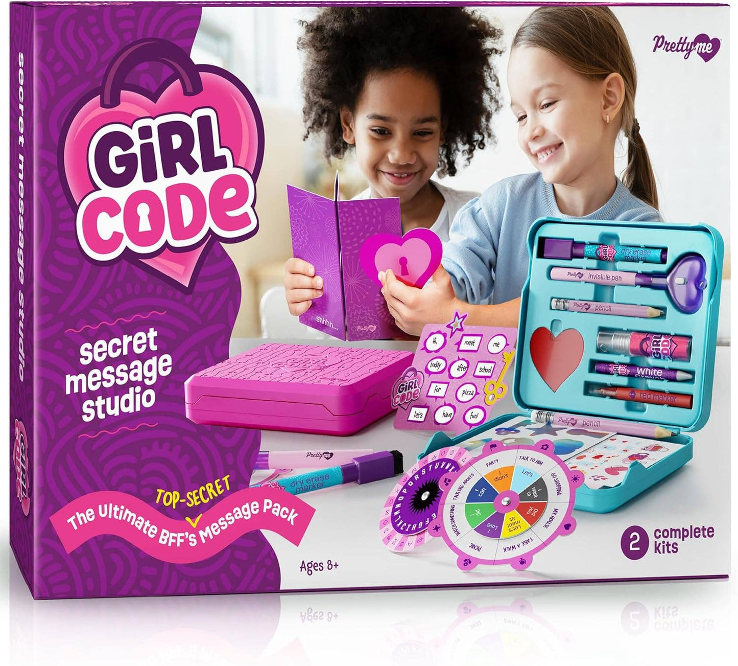 Girl code secret messaging kit